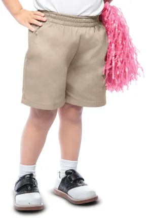 Khaki Pull On Short- PreK only