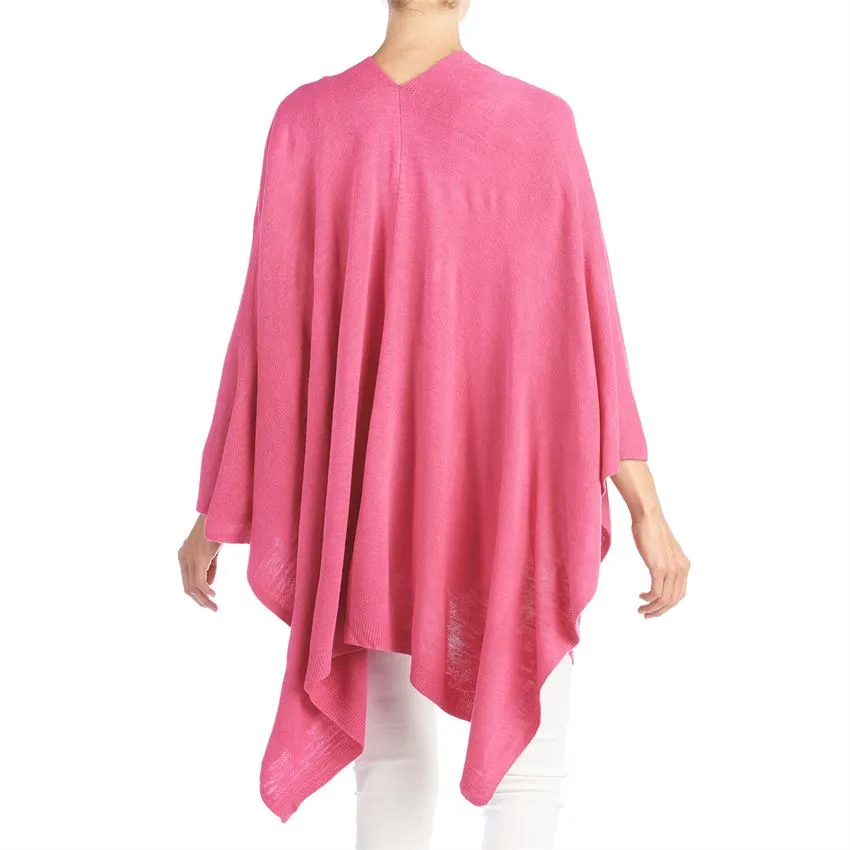 Kiara Lightweight Wrap - Bright Rose