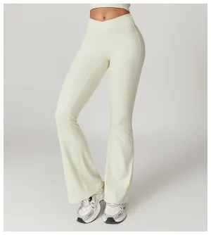 Kibra Eco-Chic Crossover Flare Pants