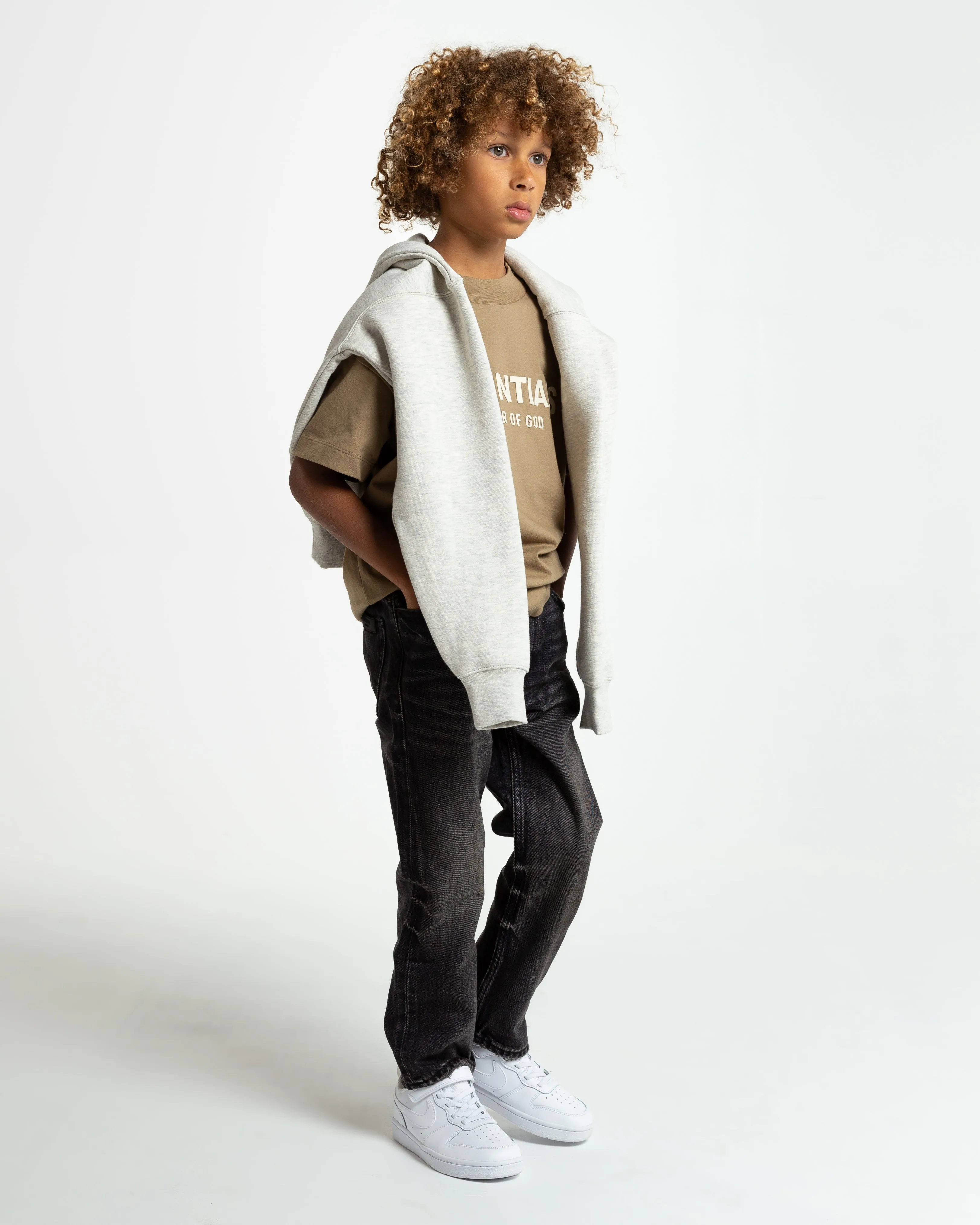 Kids' S/S T-Shirt in Oak