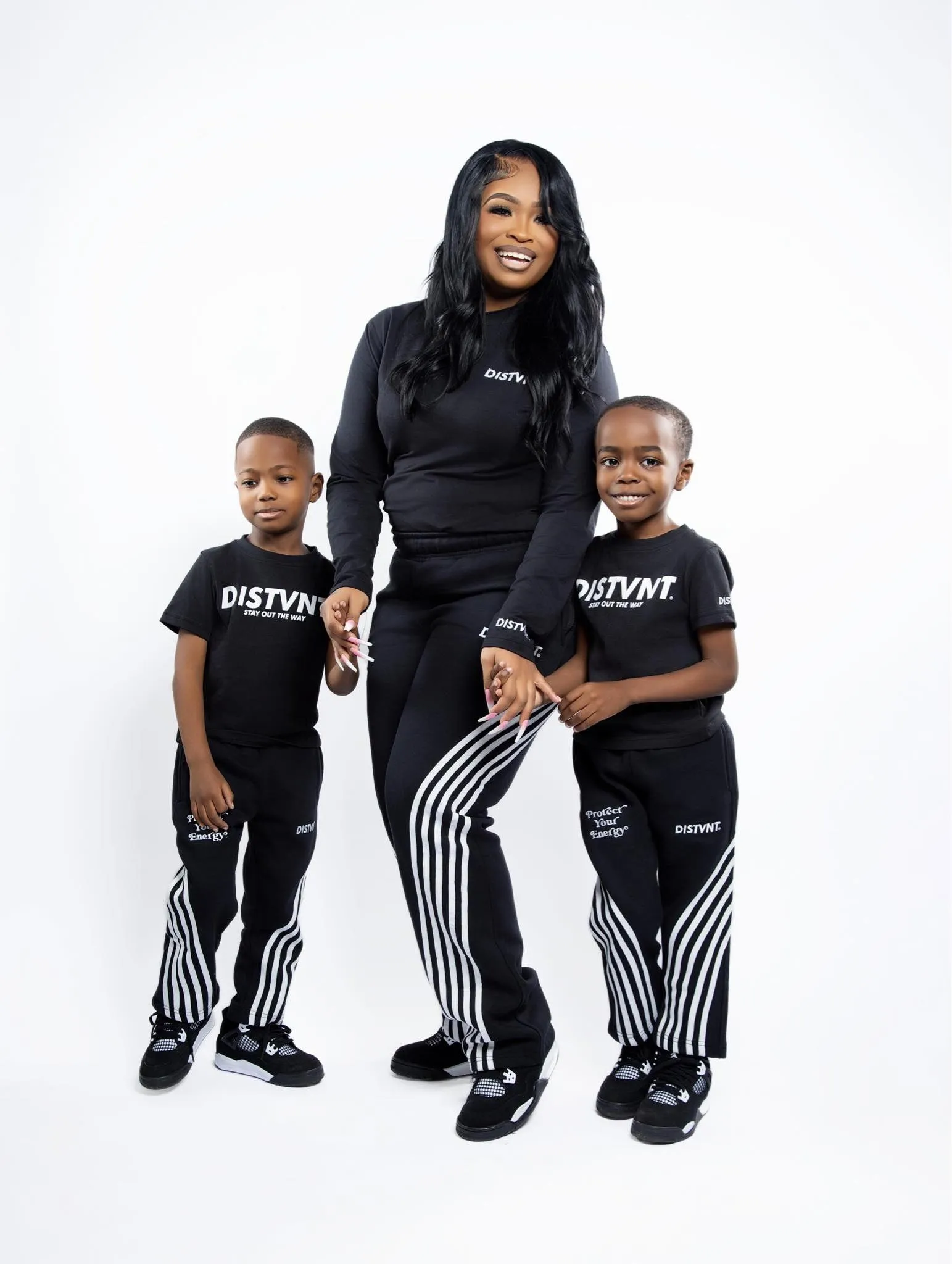 Kids Striped Sweatpants