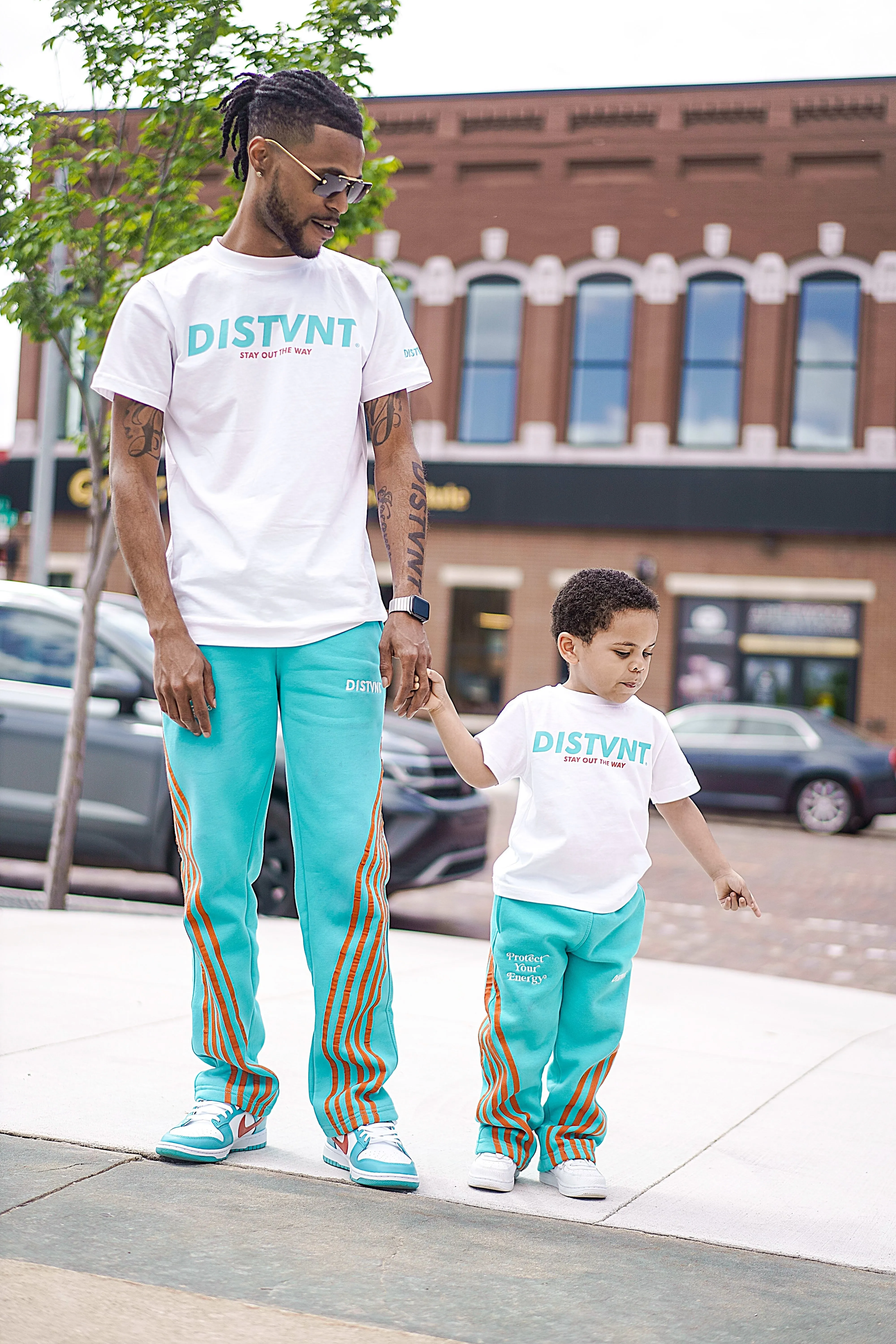 Kids Striped Sweatpants