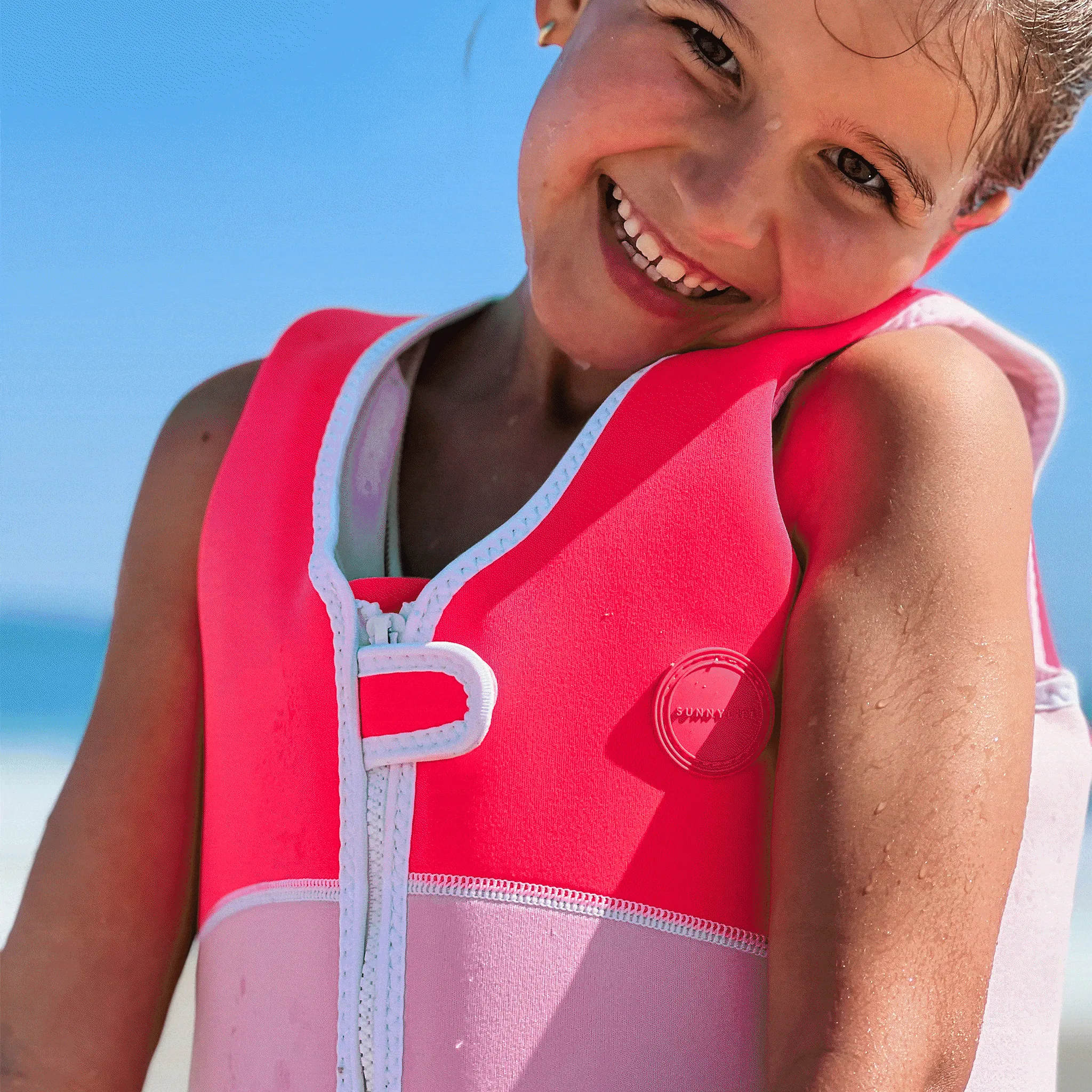 Kids Swim Vest 3-6 | Into the Wild Khaki
