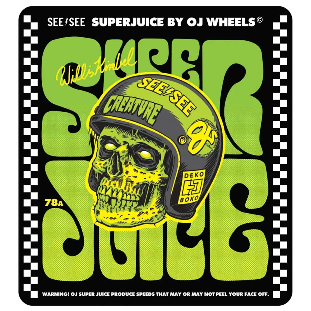 Kimbel See See 60mm78A OJ Wheels Super Juice White
