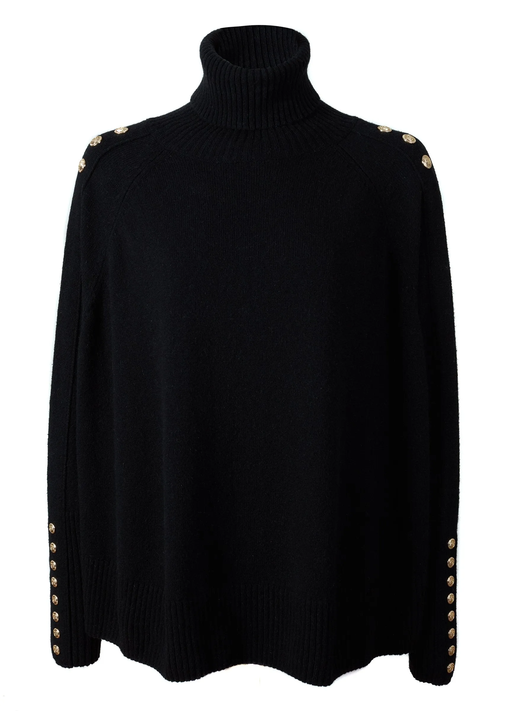 Kingsbury Cape Knit (Black)