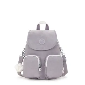 Kipling Firefly Up Tender Grey Small Backpack C212887-1FB