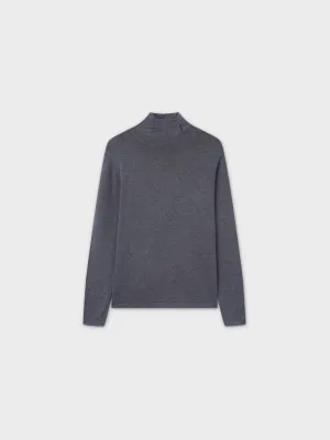 Knit Turtleneck-Grey