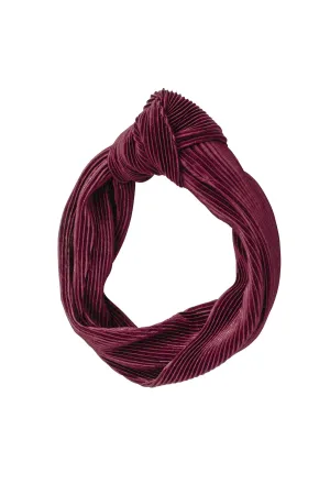 Knot Wrap - Burgundy Wine