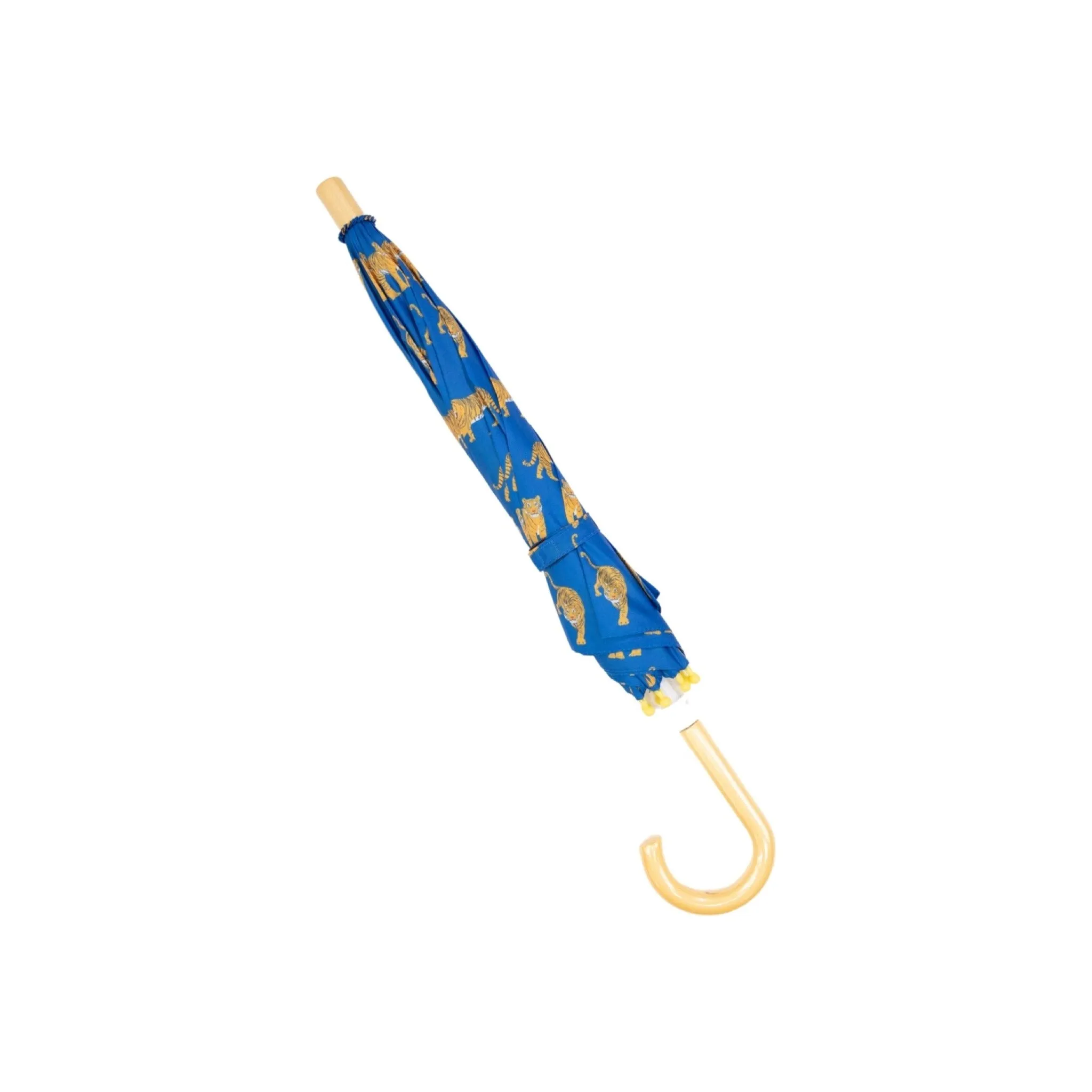 Korango Tiger Animal Print Umbrella - Blue