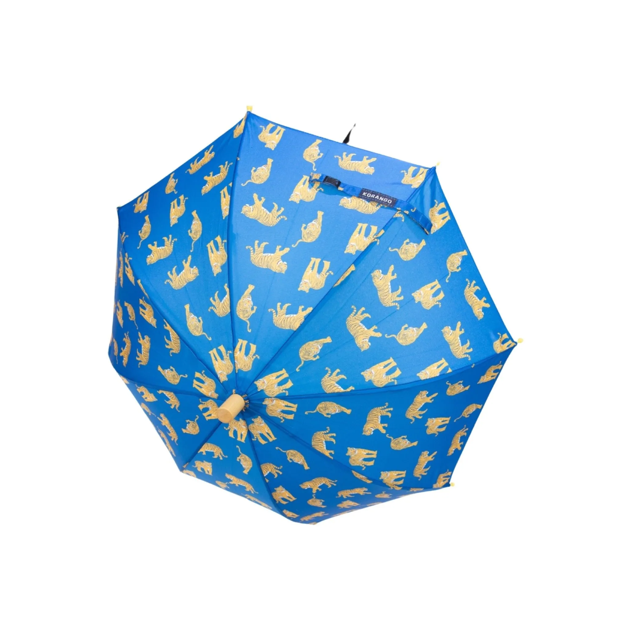 Korango Tiger Animal Print Umbrella - Blue