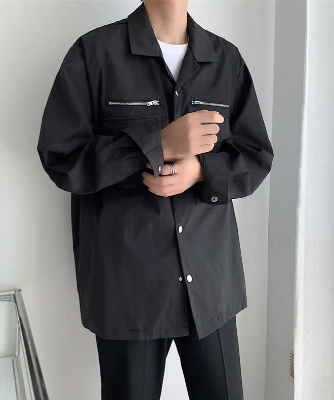 [Korean Style] Black Heritage Field Jackets