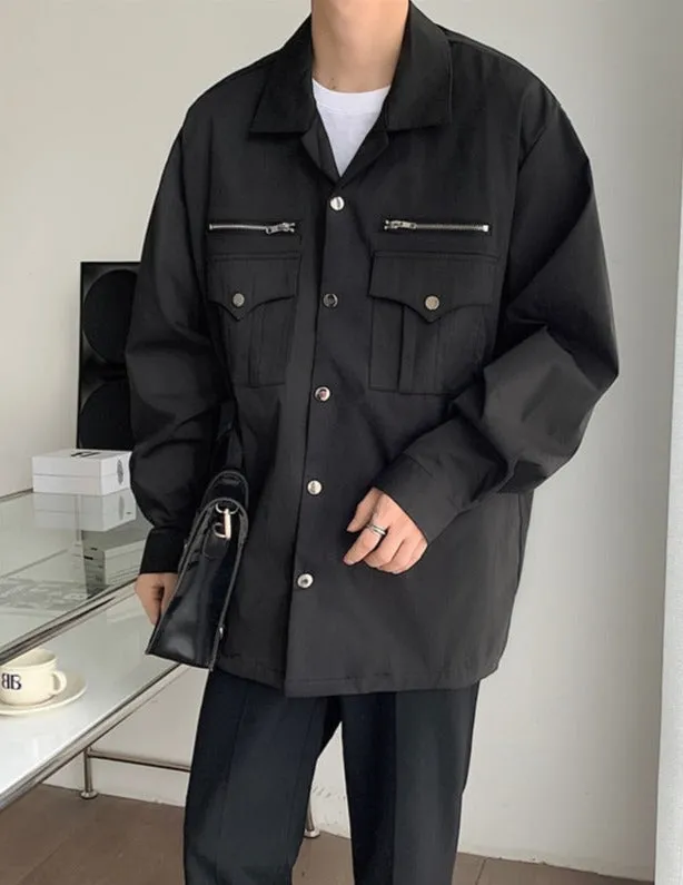 [Korean Style] Black Heritage Field Jackets