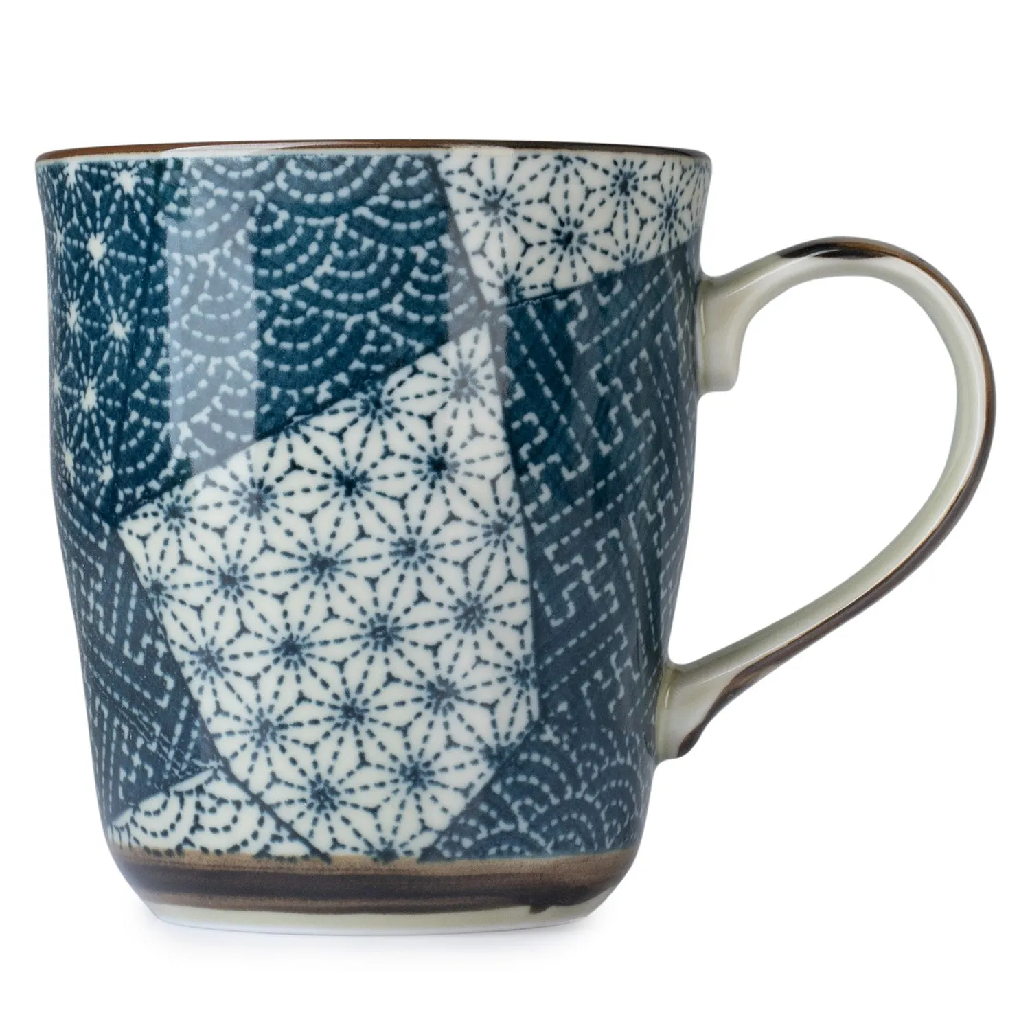 Kozome Patchwork Japanese Mug