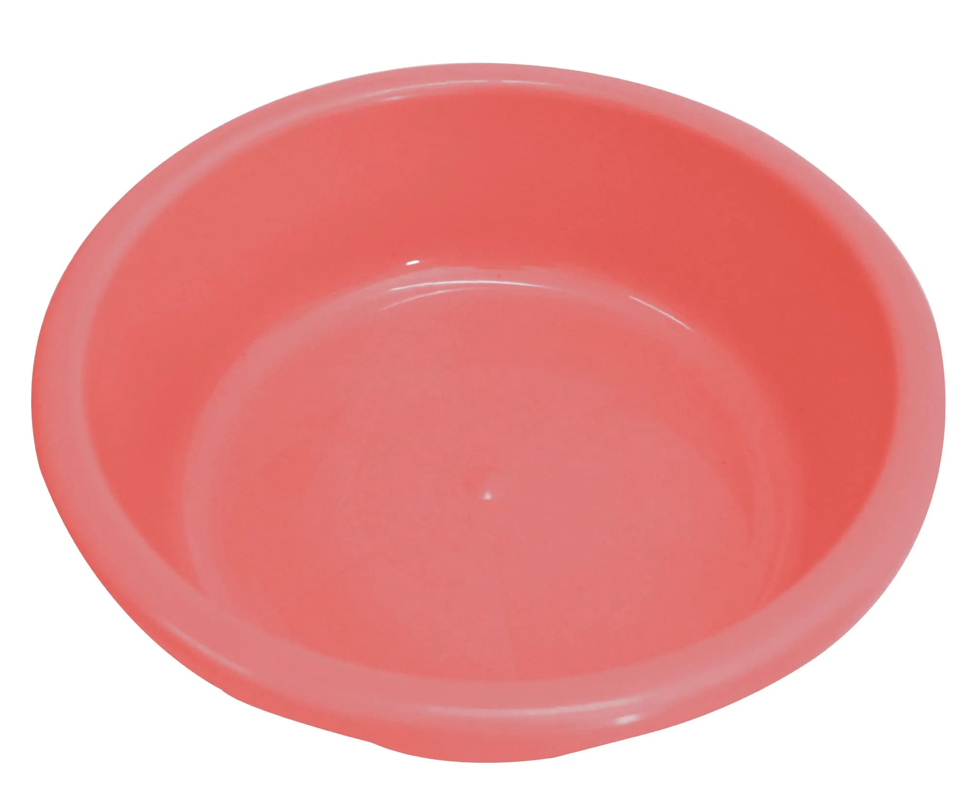 Kuber Industries Multiuses Unbreakable Plastic Knead Dough Basket/Basin Bowl For Home & Kitchen 6 Ltr- Pack of 2 (Red & Light Pink)