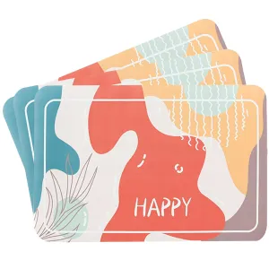 Kuber Industries Stylish Bathroom |Machine Washable & Quick Dry|Anti Skid|Multi-Utility Luxury Floor for Living Room,Bedroom,Entrances|38 x 58 cm|Multicolor, Pack of 3