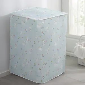 Kuber Industries Top Loading Washing Machine Cover |Waterproof And Dust Proof Fully Automatic Washing Machine Cover |Little rabbit Laundry Machine Protect Cover With Zip |Multi Color