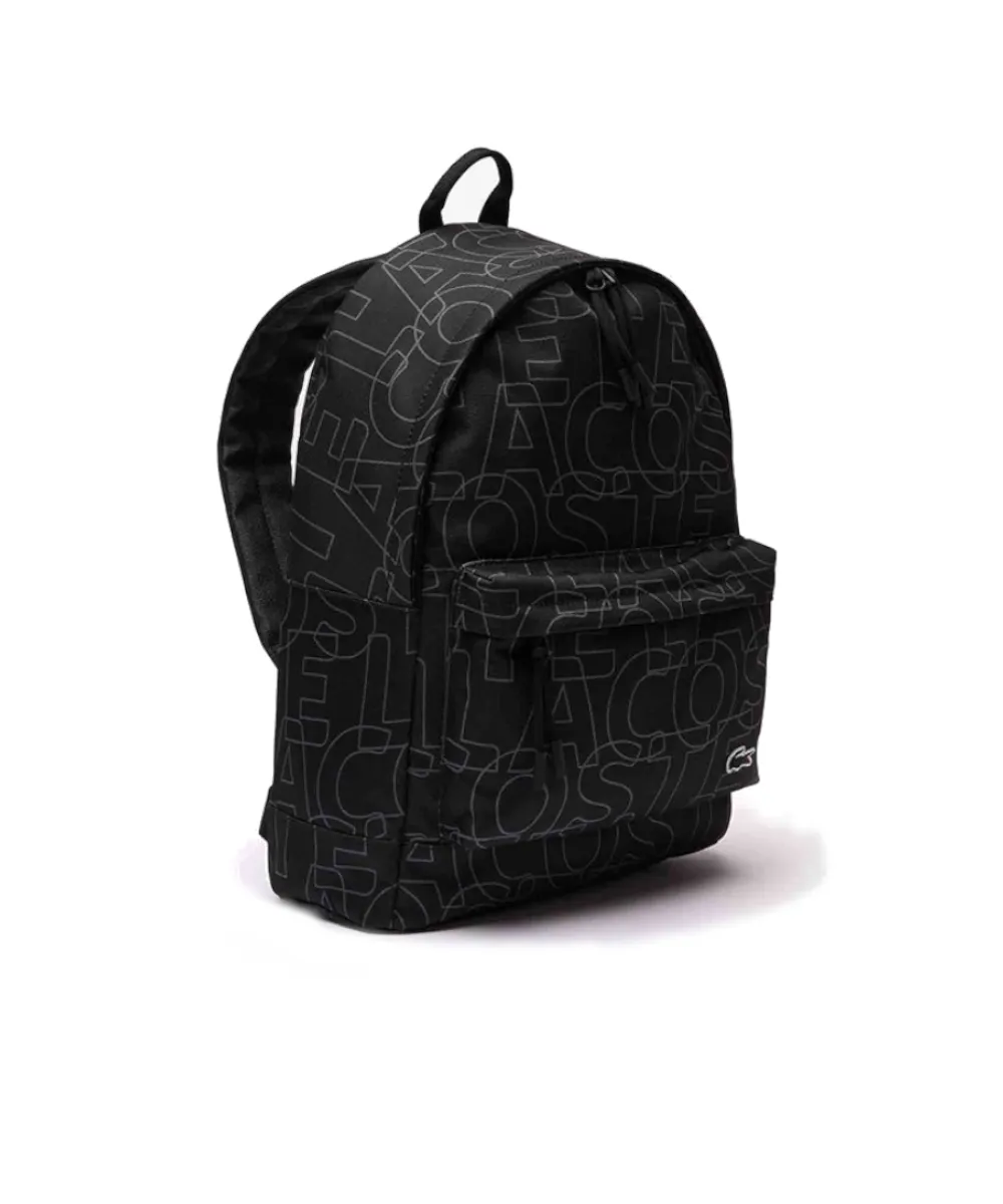 Lacoste Neocroc All Over Print Seasonal Backpack (Noir)