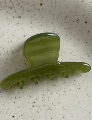 Ladies Glossy Simple Hair Claw Clips FJ891720