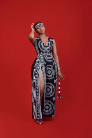 Ladies - KwaNtu Sleeveless Maxi Dress