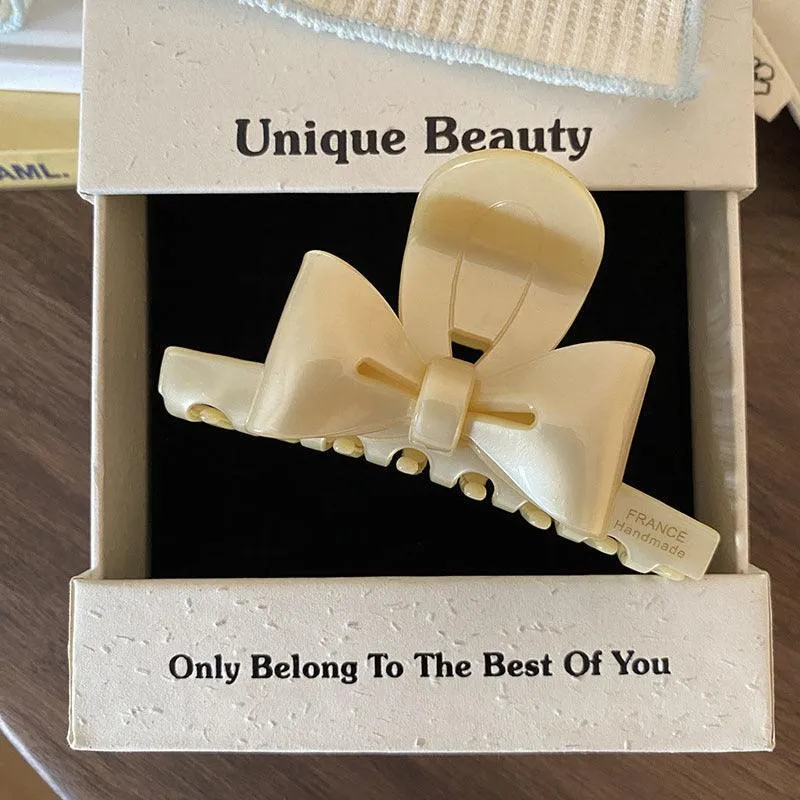 Ladies Simple Fashionable Bow Hair Clip FJ892263