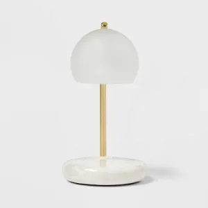 Lamp Warmer White Frosted - Threshold