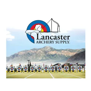 Lancaster Archery Supply Mountain and Target Fleece Blanket