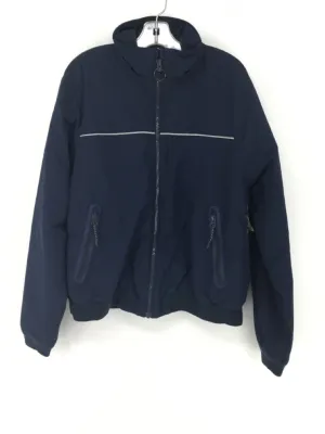 Lands' End Child Size 10 Navy Solid Outerwear - boys