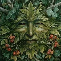 Large Greenman Texture Mold DT25