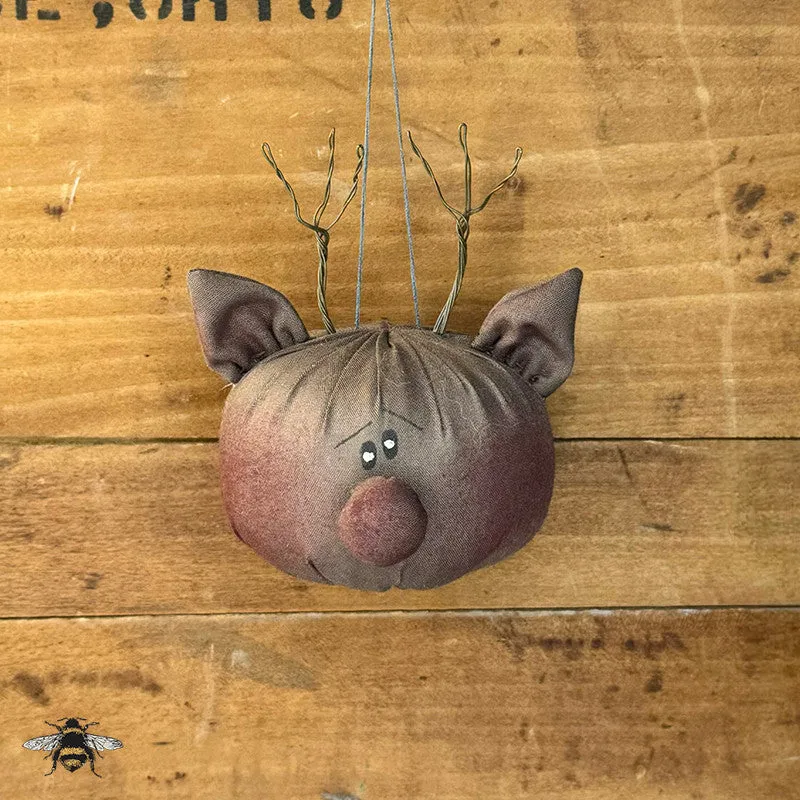 Large Reindeer Head Ornament