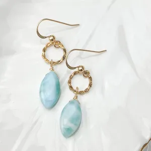 Larimar Classic earrings