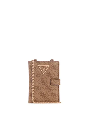 Latte Logo Laurel Passport Case