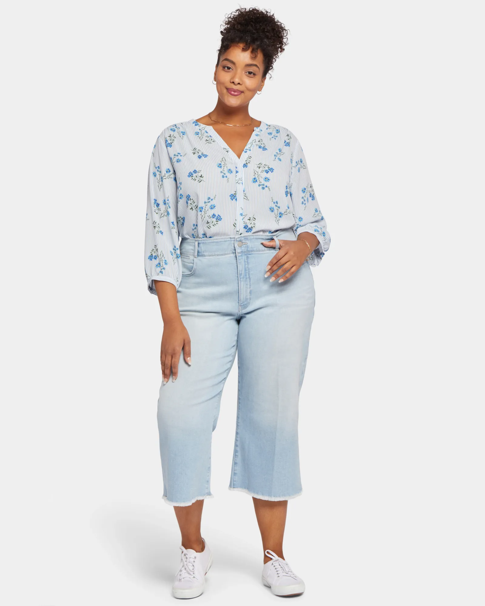 Layla Wide Leg Capri | Dunes