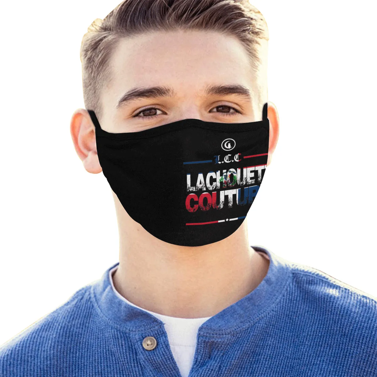 LCC DOMINICA.REP GRUNDGE Mouth Mask (2 Filters Included) (Non-medical Products)
