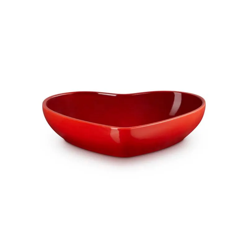 Le Creuset Stoneware Heart Shaped Bowl 20cm
