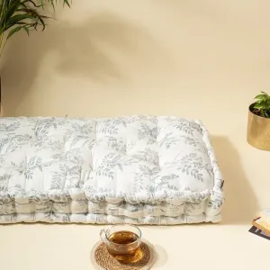 Leafy Blue- Comfortable Eco-Friendly Floor Mattress