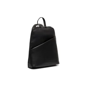 Leather Backpack Black Claire