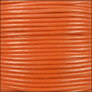 Leather Cord - 1.5mm - orange