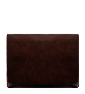 Leather Messenger Bag - A Room with a View