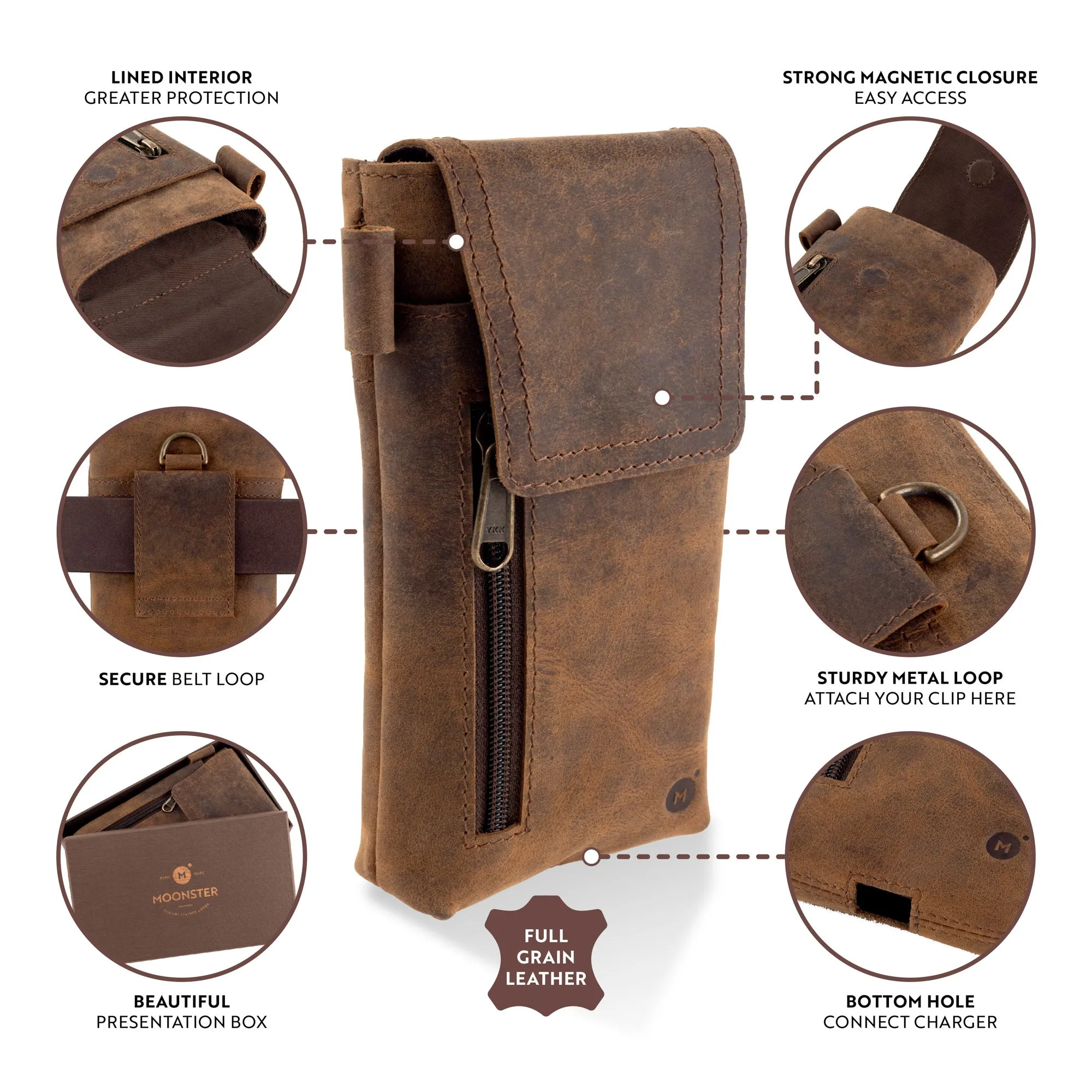 Leather Phone Holster