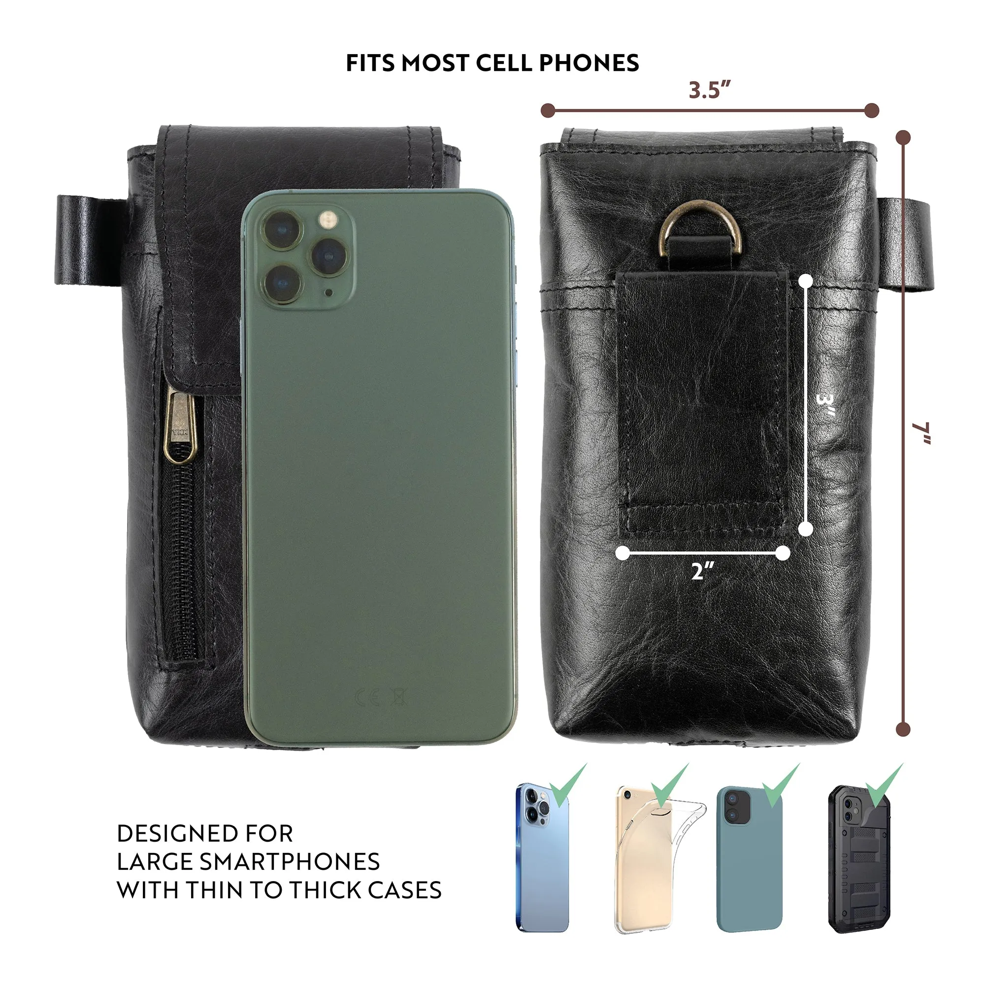 Leather Phone Holster
