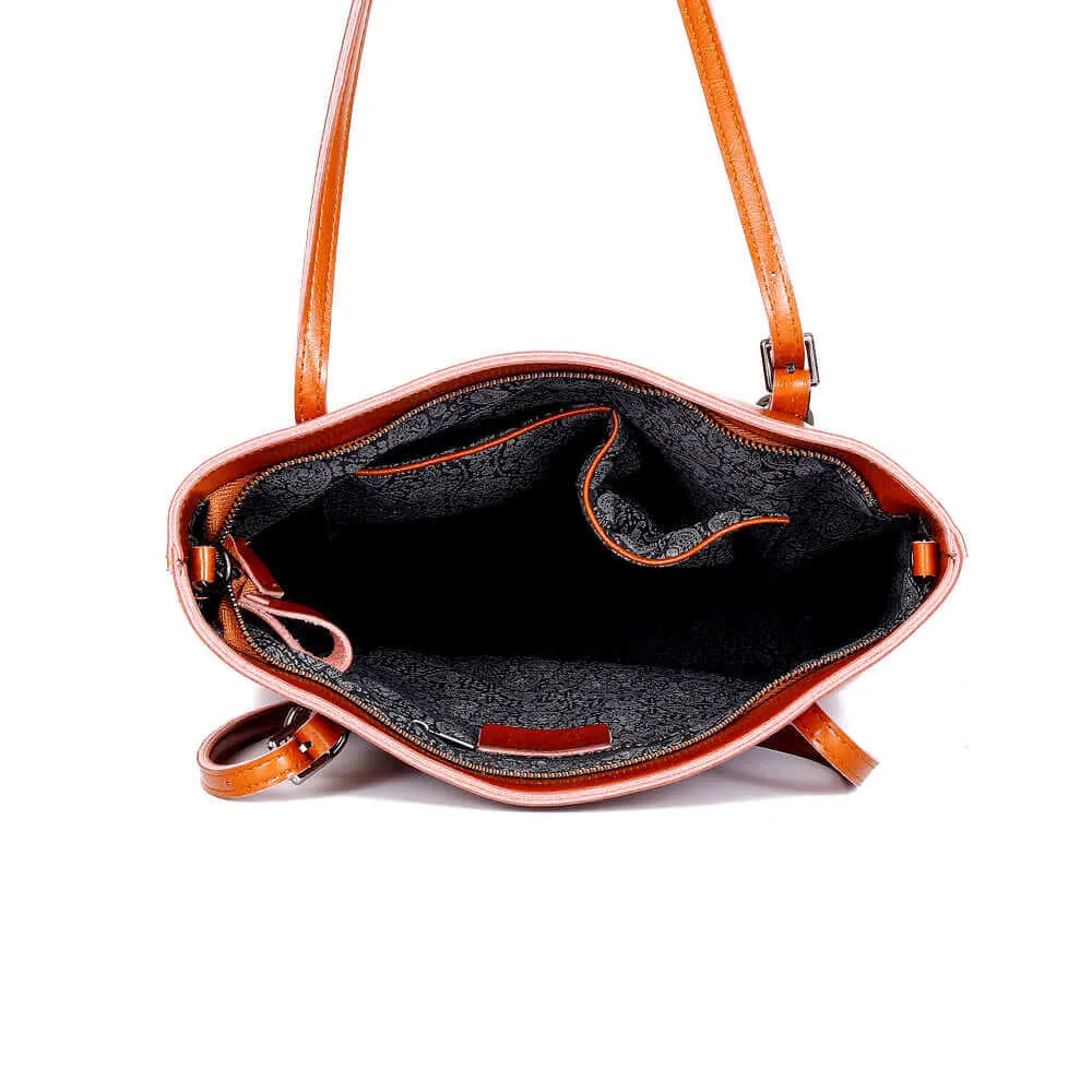 Leather Tote Bag NZ - Stylish Shoulder Tote for Work & Casual