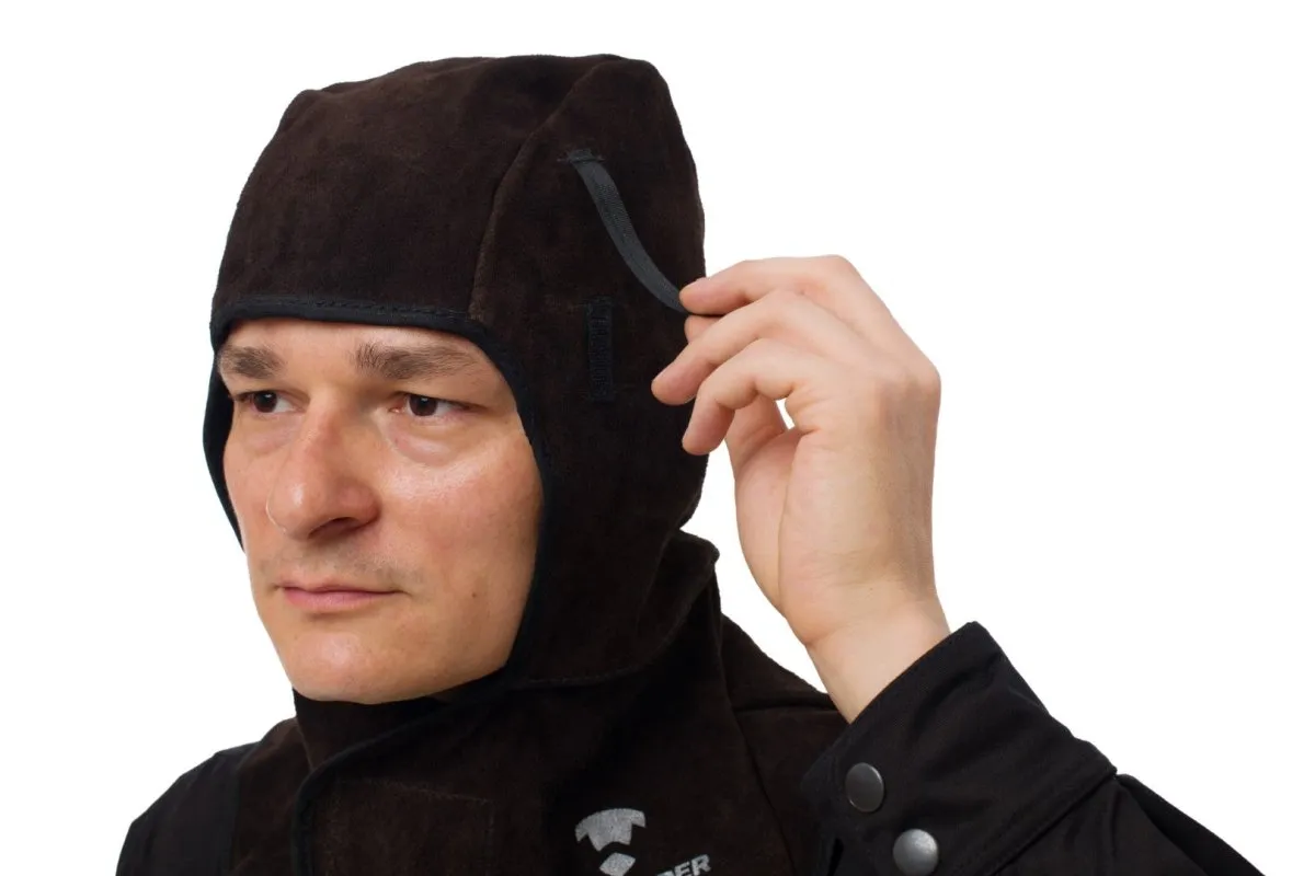 Leather Welding Hood