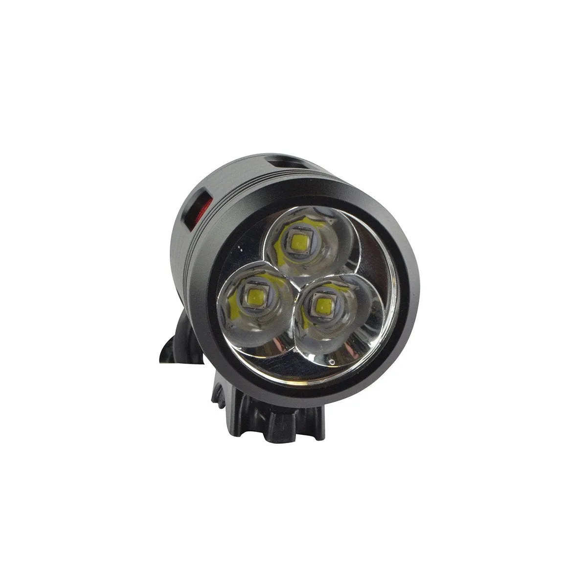 LED Bicycle Headlight Set with Helmet Mount - 3000 Lumen