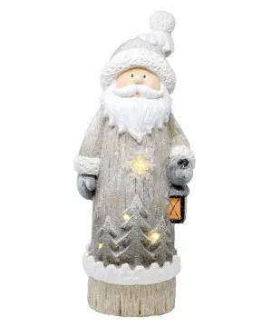 LED Santa Door Greeter with Lantern