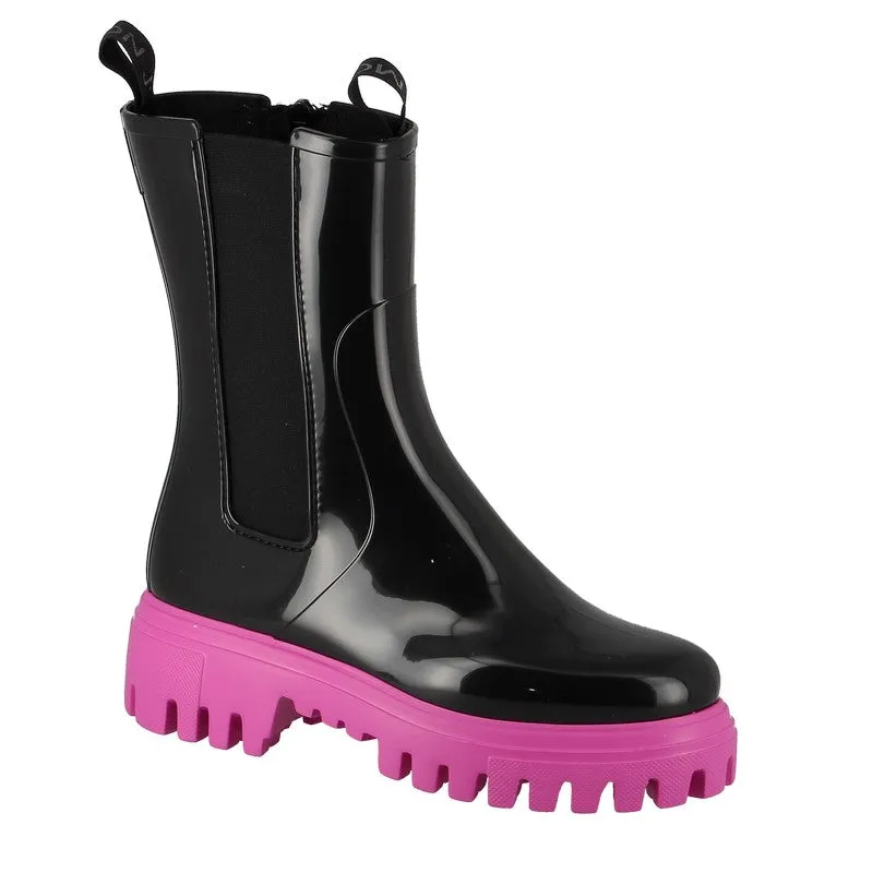 Lemon Jelly Grad Black/Pink Gum Boot