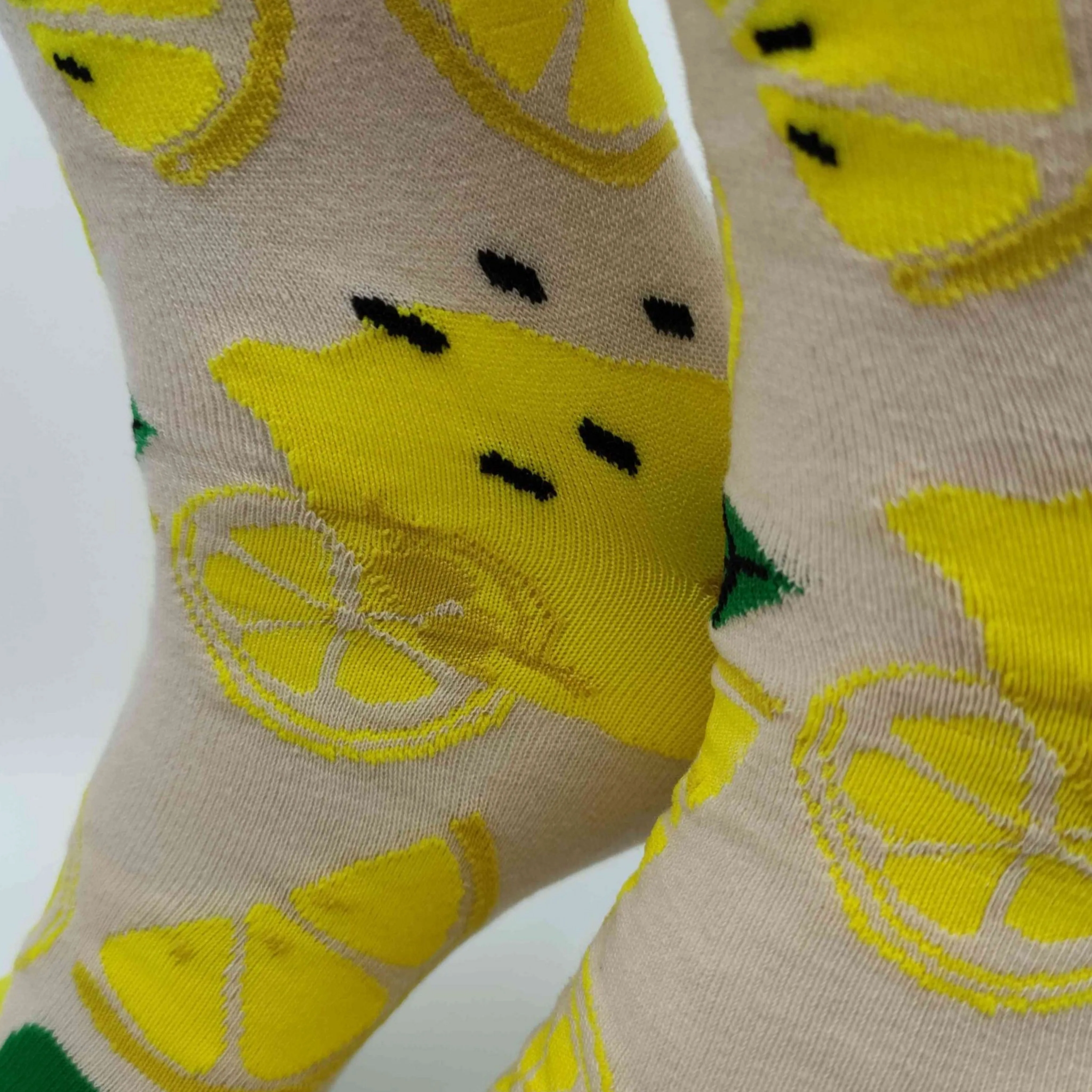 Lemon Patterned Socks from the Sock Panda (Adult Large - Men's Shoe Sizes 8-12)