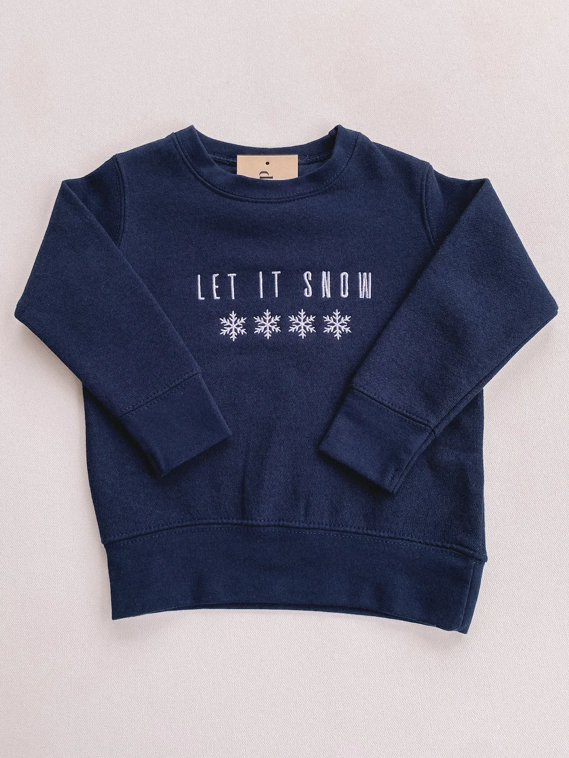 let it snow crewneck