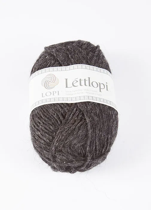 Lett Lopi 0005 - black heather