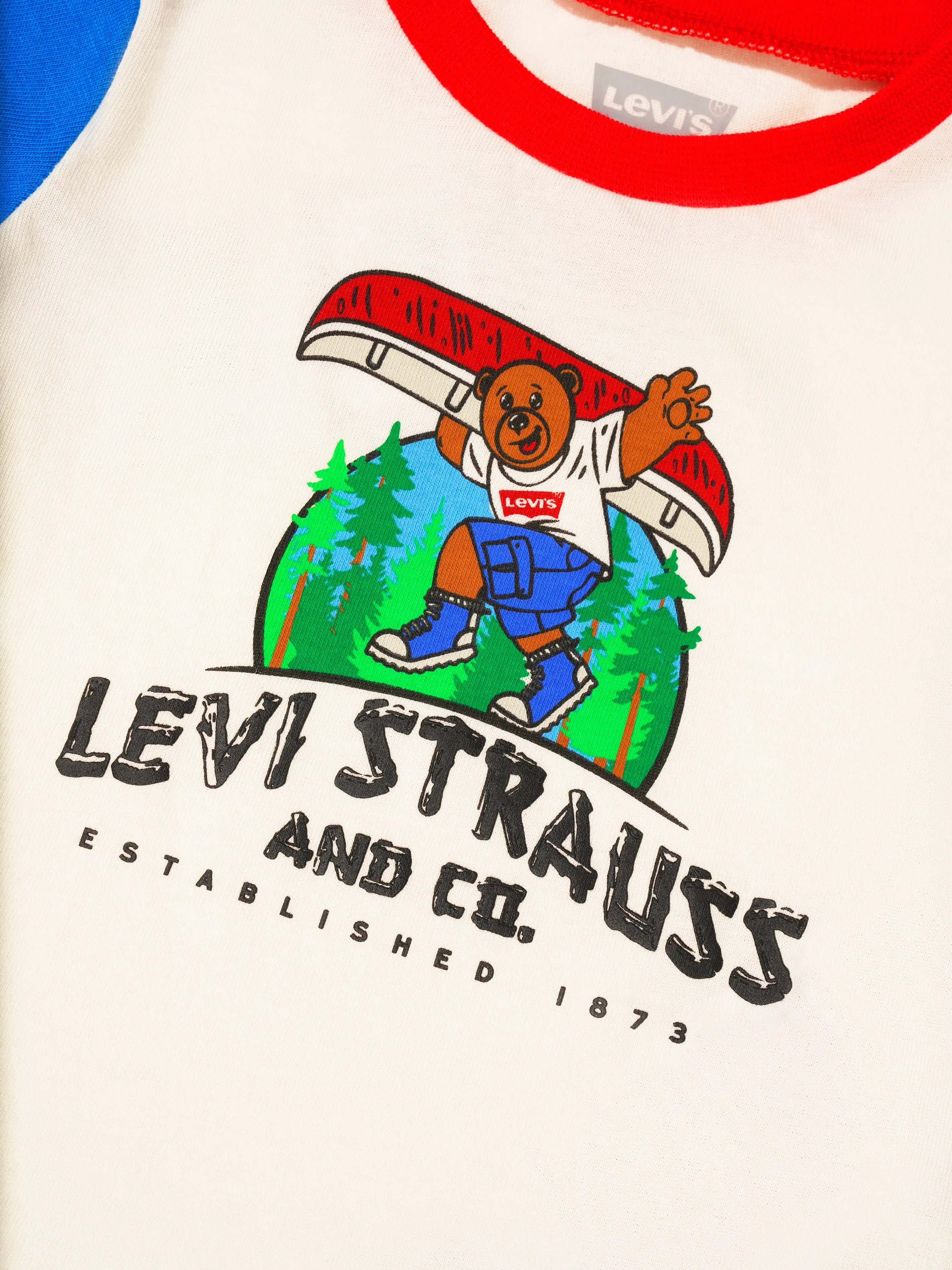 Levi's Wear Baby Boys Camping Bear T-Shirt