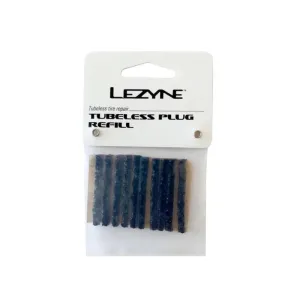 LEZYNE TUBELESS PLUG REFILL 10 units - Black
